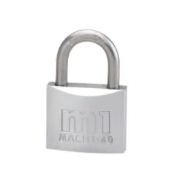 CADEADO DE LATÃO CROMADO MACH1-40MM