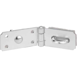 Porta Cadeado Reforçado em Zinco 90mm THIRARD