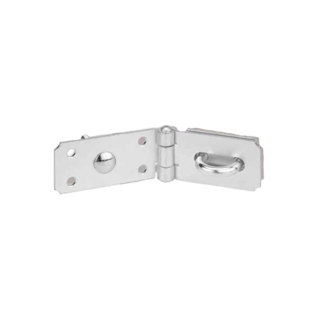Porta Cadeado Reforçado em Zinco 90mm THIRARD