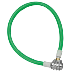 Cabo de Aço Revestido a PVC 5mm-50CM THIRARD