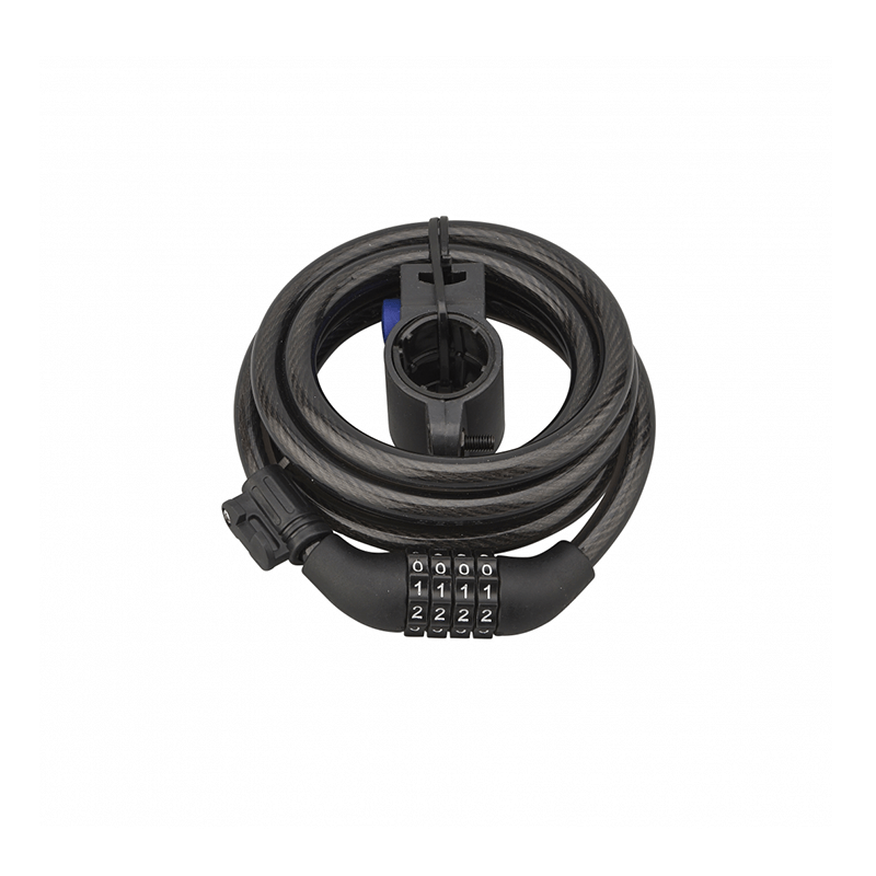 Cabo Combinação Programável com 4 Códigos com Suporte 1,8m-10mm THIRARD Cabo Combinação Programável com 4 Códigos com Suporte 1,8m-10mm THIRARD