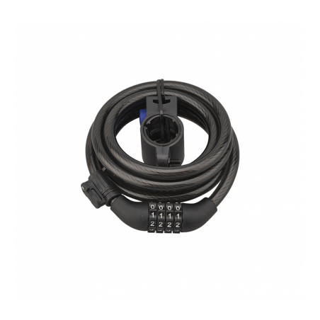 THIRARD Programmable 4 Code Combination Cable with 1.8m-10mm THIRARD Bracket