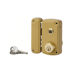 THIRARD Door Lock with Handle on Left 65x120mm