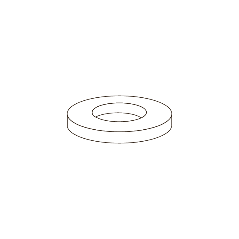 D125A-ZN ANILHA CHAPA PLANA 3/4 D125A-ZN ANILHA CHAPA PLANA 3/4