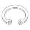 CHEMITOOL FASTENERS Internal Retaining Ring DIN 472 24mm 4.8 without Finishing