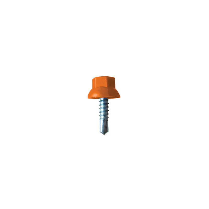 Tornillo Autotaladrante Cabeza Hexagonal Nylon Ladrillo R3009 DIN 7504K 4,2X19 Zincado Blanco CHEMITOOL FASTENERS Tornillo Autotaladrante Cabeza Hexagonal Nylon Ladrillo R3009 DIN 7504K 4,2X19 Zincado Blanco CHEMITOOL FASTENERS