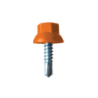 Tornillo Autotaladrante Cabeza Hexagonal Nylon Ladrillo R3009 DIN 7504K 4,2X19 Zincado Blanco CHEMITOOL FASTENERS