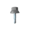 Tornillo Autotaladrante Cabeza Hexagonal Nylon Gris R7022 DIN 7504K 4,2X19 Zincado Blanco CHEMITOOL FASTENERS