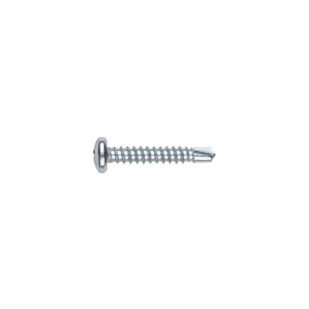 CHEMITOOL Self Drilling Screw TX DIN 7504N 4,8X100 White Zinc Plated