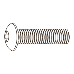 ISO7380-ZN SEXTAVADO INTERIOR 10.9 M4X35