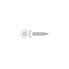 CHEMITOOL FASTENERS PZD Extra Flat Head Screw 4x40 (1.5/8X7|) WHITE