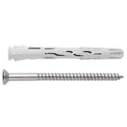 Bucha Nylon Alto Rendimento PF C/E A4 Ø10x80 CHEMITOOL FASTENERS