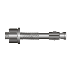 Bucha Segmentada Aço Inoxidável M10x120 LV205-A4 CHEMITOOL FASTENERS