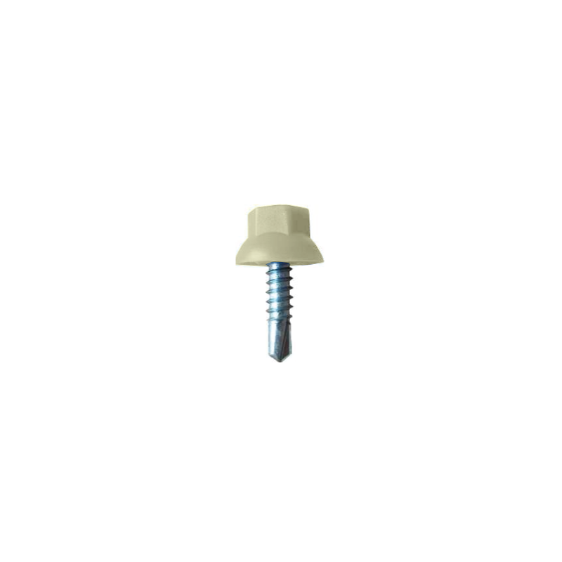 Tornillo Autotaladrante Cabeza Hexagonal Nylon Marfin Claro R1015 DIN 7504K 4,2x19 Zincado Blanco CHEMITOOL FASTENERS Tornillo Autotaladrante Cabeza Hexagonal Nylon Marfin Claro R1015 DIN 7504K 4,2x19 Zincado Blanco CHEMITOOL FASTENERS