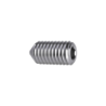 Perno Sextavado Interior com Ponta Cone DIN 914 A2 M5X6 CHEMITOOL FASTENERS