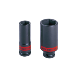 KING TONY Deep Impact Socket 6 Points 1-3/16 - 1/2'