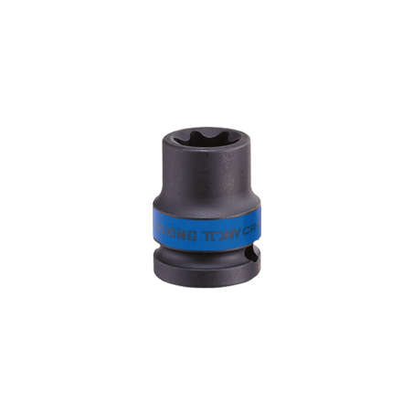 KING TONY 1/2” DR. E12 Impact Star Socket TORX®