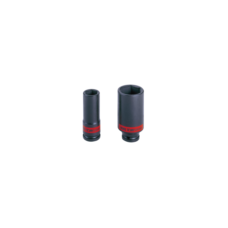 KING TONY 1/2' 6 Points Thin Wall Impact Socket 30mm 11/16'