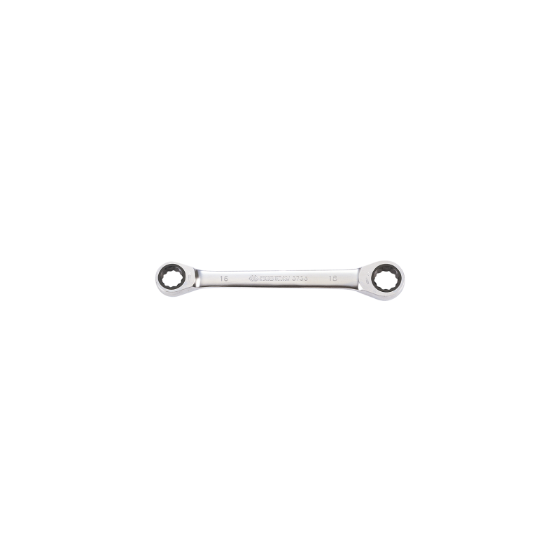 KING TONY 17x19 mm Metric Double Box-End Speed Wrench