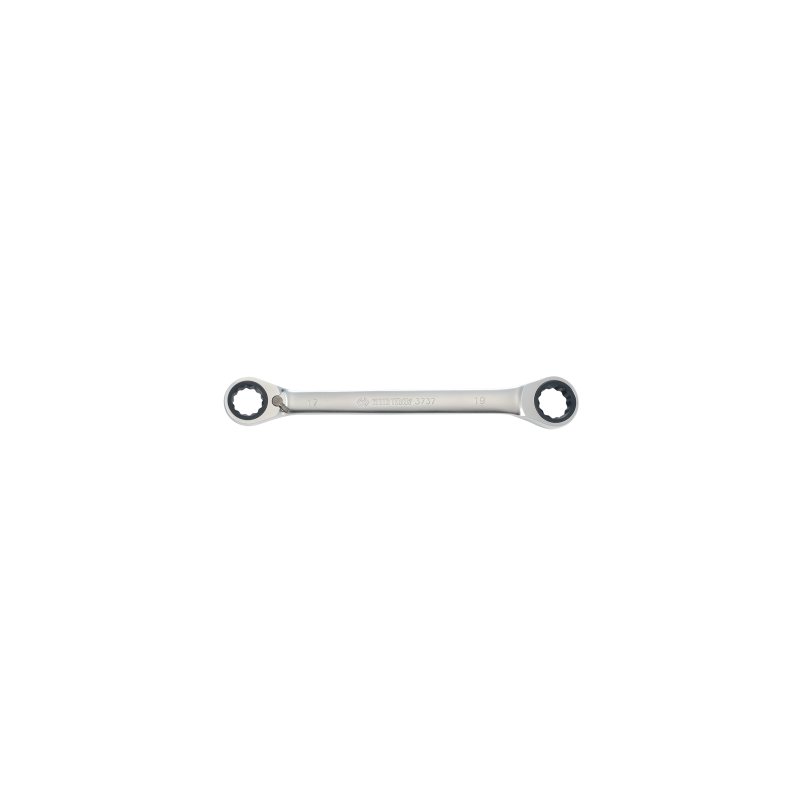 KING TONY Metric Double Box-End Speed Wrench 3737M 17x19mm