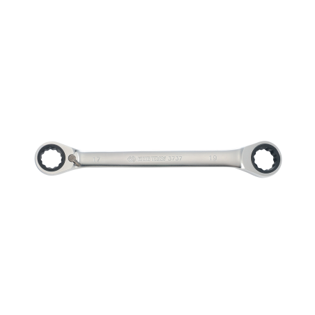 KING TONY Metric Double Box-End Speed Wrench 3737M 17x19mm