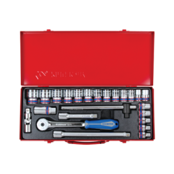 KING TONY 1/2' Socket Set with Accessories 24 (un.) 4028MR02
