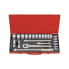 KING TONY 1/2' Socket Set with Accessories 24 (un.) 4032MR