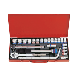 KING TONY 1/2' Socket Set 24 (un.) 4033MR