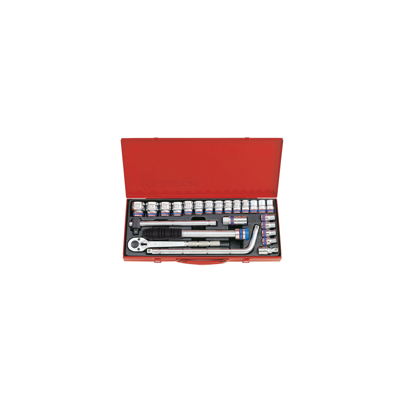 KING TONY 1/2' Socket Set 24 (un.) 4033MR
