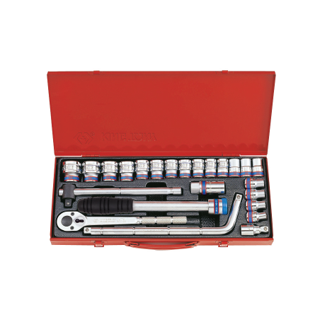 KING TONY 1/2' Socket Set 24 (un.) 4033MR