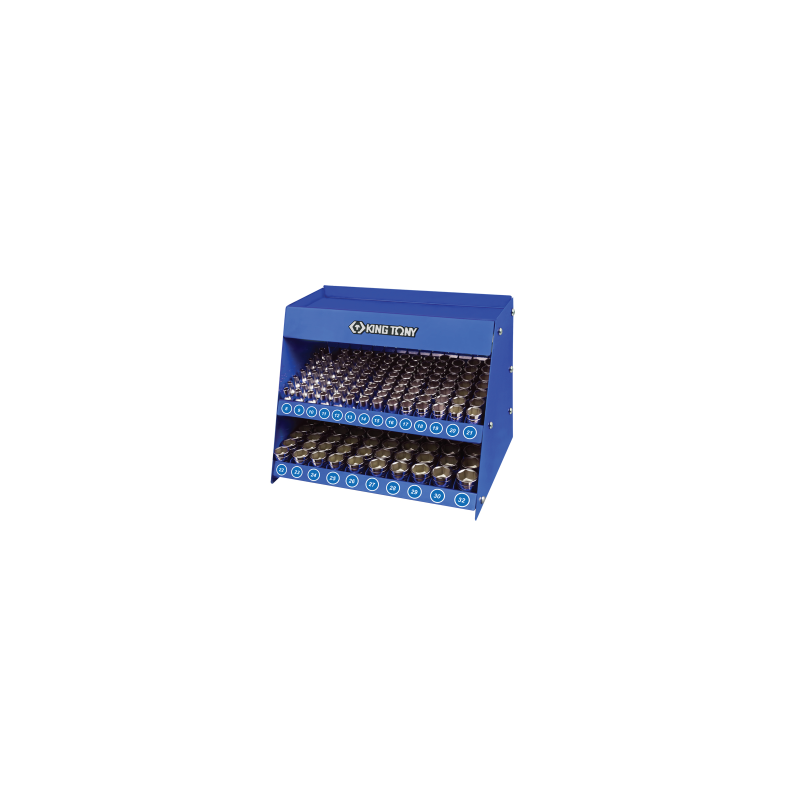 KING TONY Socket Set on Shelf - 172 (un.)