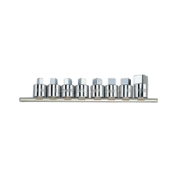 KING TONY 1/2' Socket Set 8 (un.) 4118MR