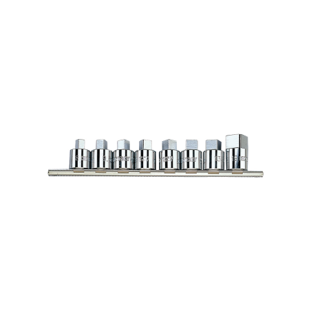 KING TONY 1/2' Socket Set 8 (un.) 4118MR