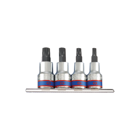 KING TONY 1/2' Socket Set 4 (un.) 4126PR