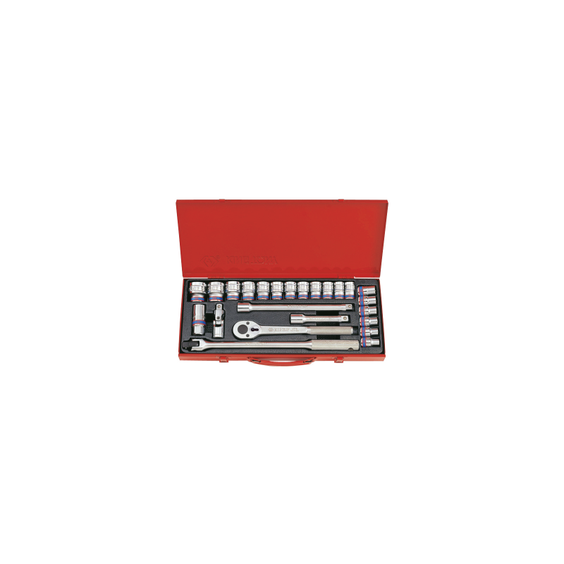 KING TONY 1/2' Socket Set with Accessories 24 (un.) 4532MR