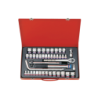KING TONY 1/2' Socket Set with Accessories 43 (un.) 4542CR02
