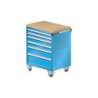 LISTA Multiplex Trolley with 6 Drawers for Workshops