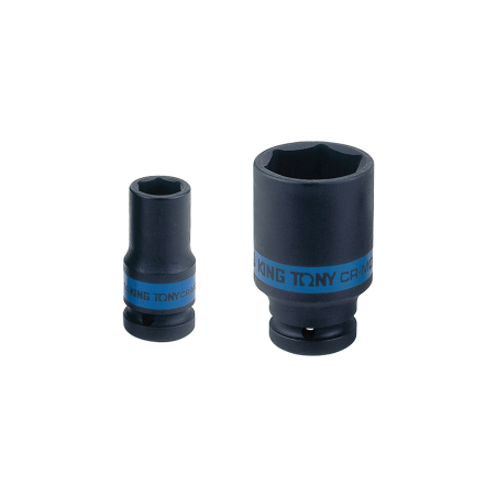 KING TONY 3/4' 6 Points Metric Thin Wall Long Impact Socket 23mm