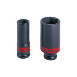 KING TONY 3/4' 6 Points Metric Thin Wall Long Impact Socket 1-3/16