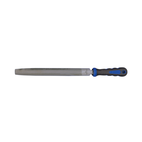KING TONY 8 mm Half-Round Second Cut File with Handle
