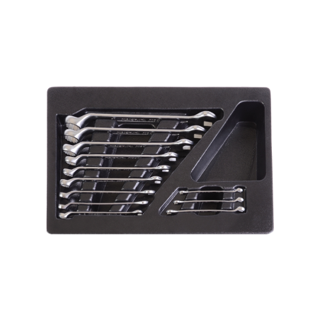 KING TONY Tool Set Content on Tray - 12 (un.) 9-1272MR