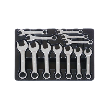 KING TONY Tool Set Content on Tray - 12 (un.) 9-1282MR