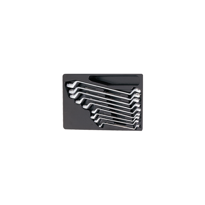 KING TONY 9 Pieces Combination Wrench Set Metric for Tool Chest