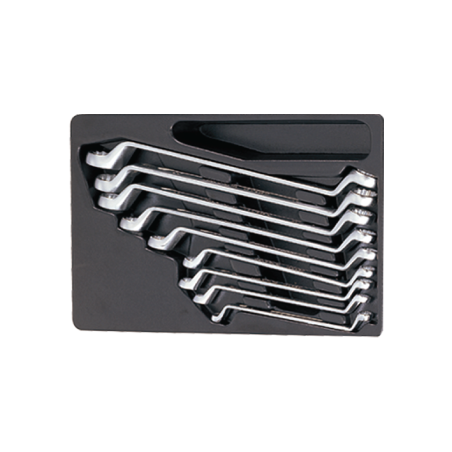 KING TONY 9 Pieces Combination Wrench Set Metric for Tool Chest