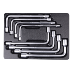 KING TONY Tool Set Content on Tray - 8 (un.) 9-1838MR