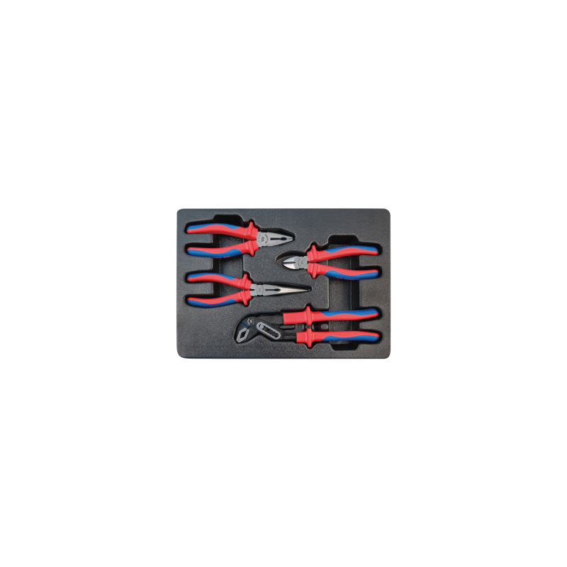 KING TONY 4 Pieces Electricians Pliers Module Set - 4pcs