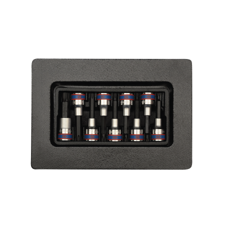 KING TONY Socket Set for Tool Trolley 9 (un.)