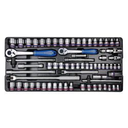 KING TONY Socket Set and Accessories for Tools Bag 69 (un.)