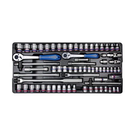 KING TONY Socket Set and Accessories for Tools Bag 69 (un.)