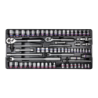 KING TONY Socket Set and Accessories for Tools Bag 69 (un.) 9-7069CR01